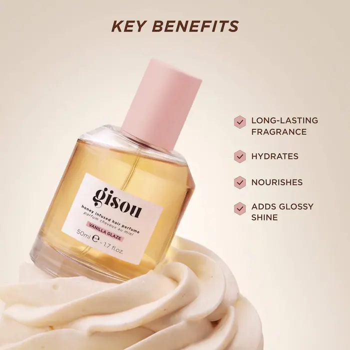 Gisou | Vanilla Glaze Honey Infused Hair Perfume