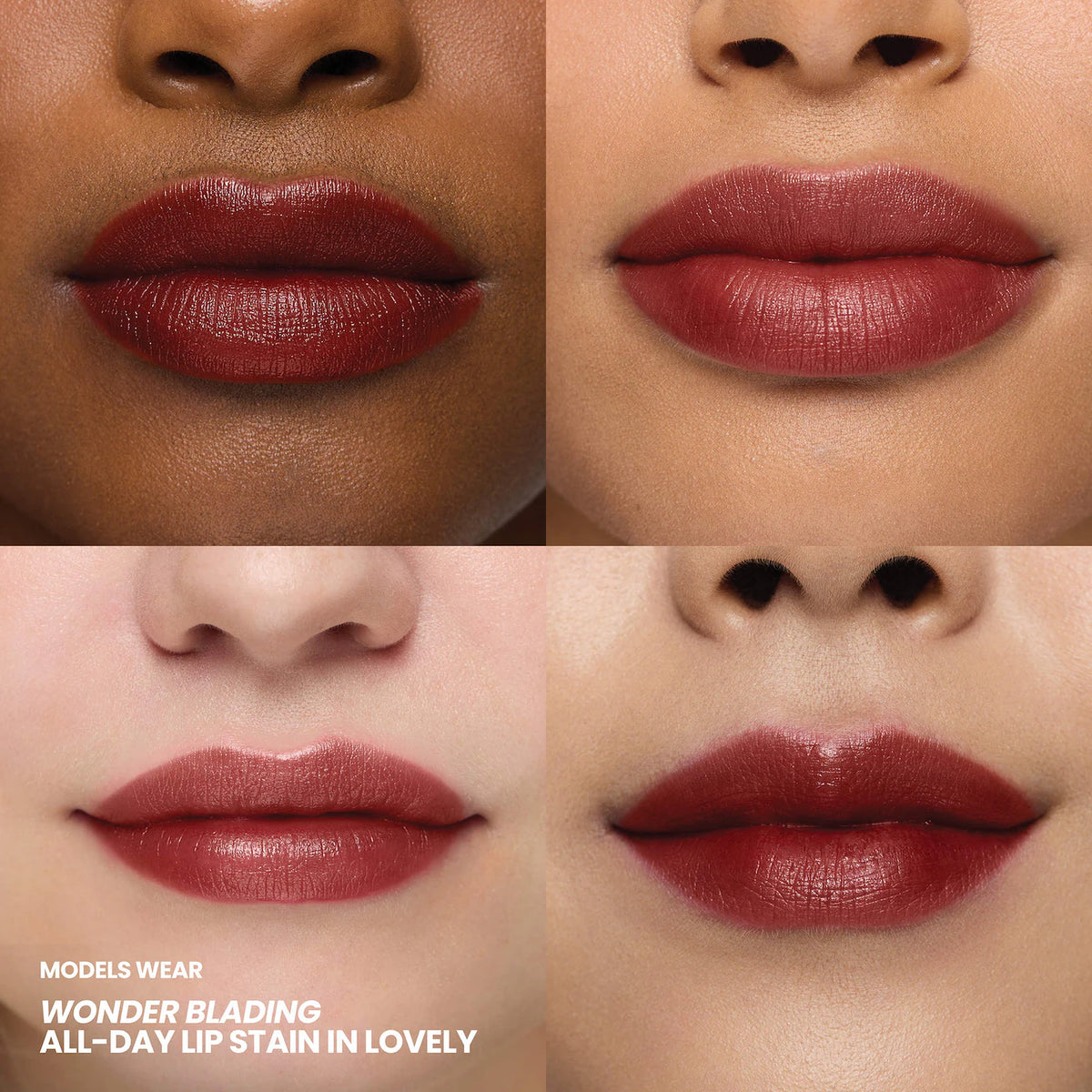 Wonderskin | Holiday Lip Stain and Lip Liner Trio Makeup Gift Set
