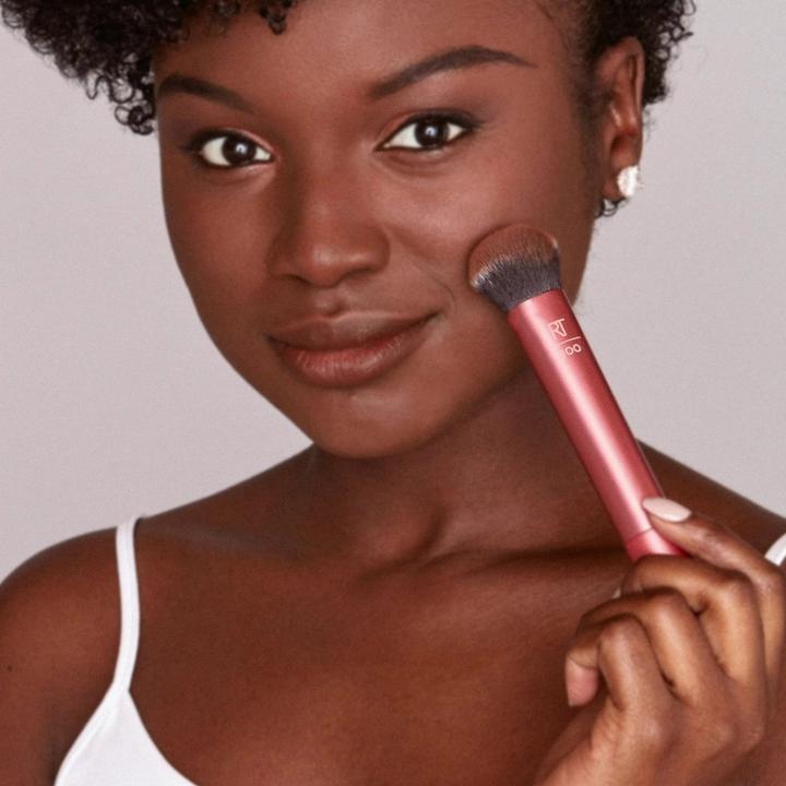 Real Techniques | Expert Face Liquid and Cream Foundation Makeup Brush - Face RT 200 Expert Face