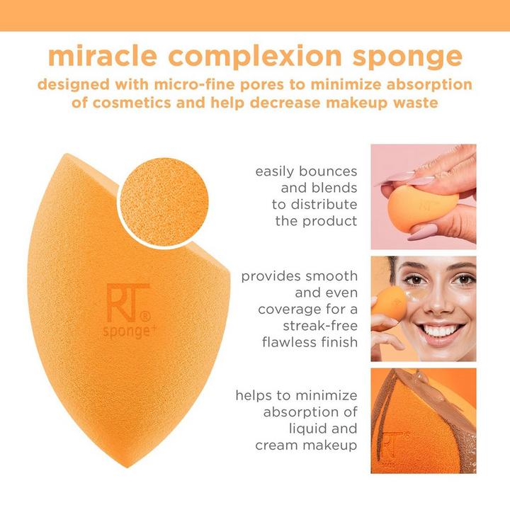 Real Techniques | Miracle Complexion Sponge Beauty Makeup Blender