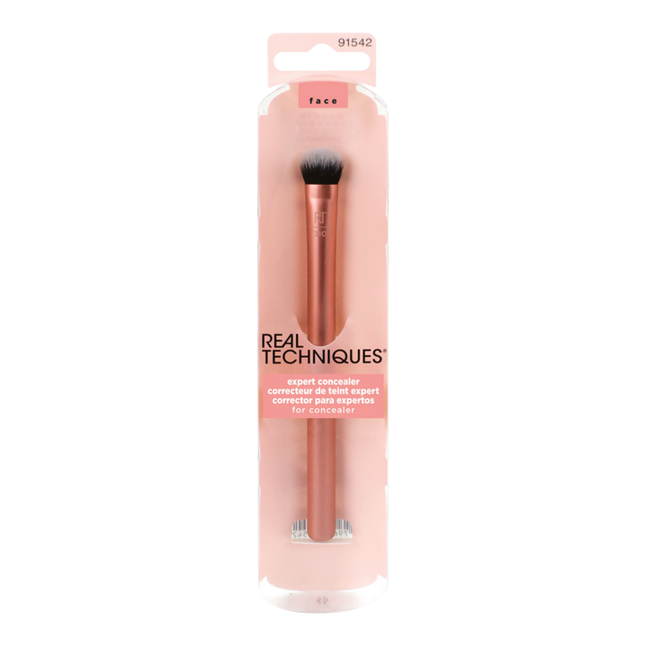 Real Techniques | Expert Liquid and Cream Concealer Makeup Brush - Face RT 210 Expert Concealer