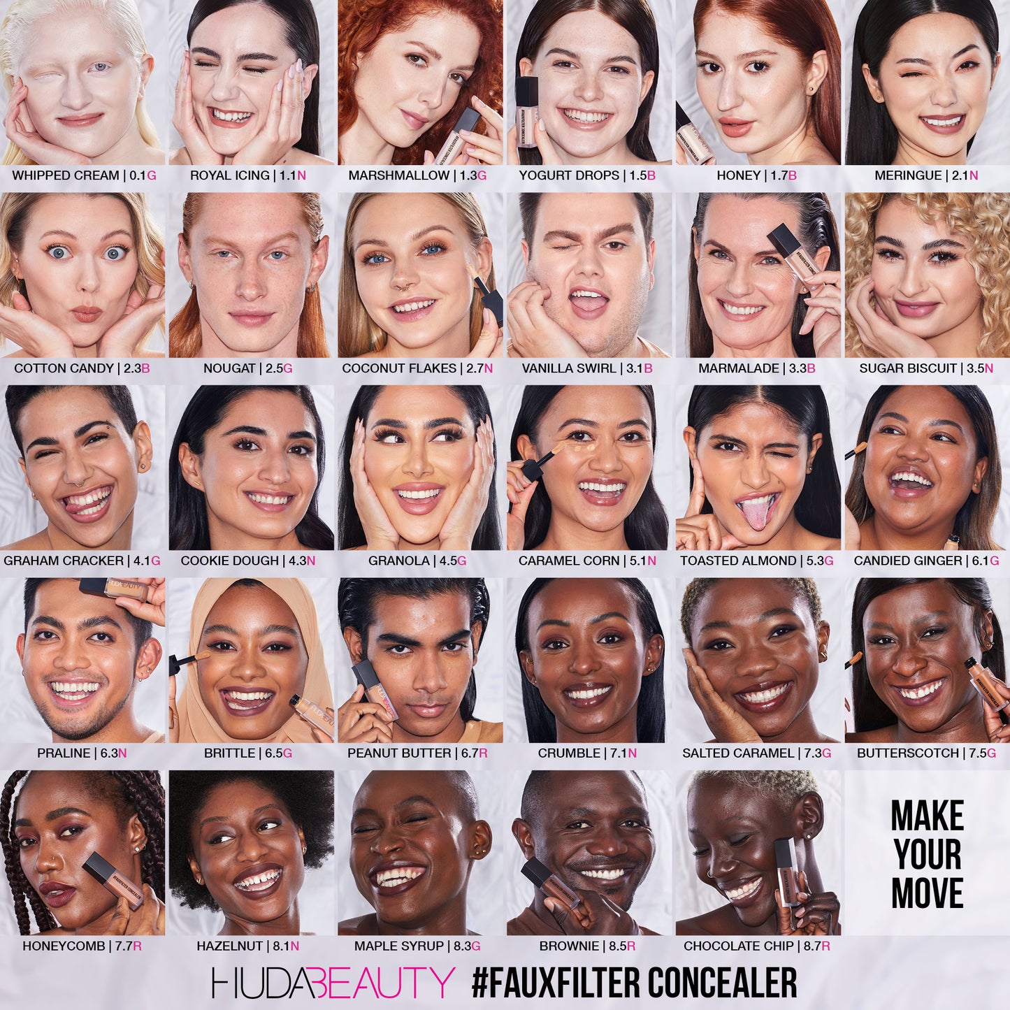 HUDA BEAUTY | FauxFilter Luminous Matte Liquid Concealer