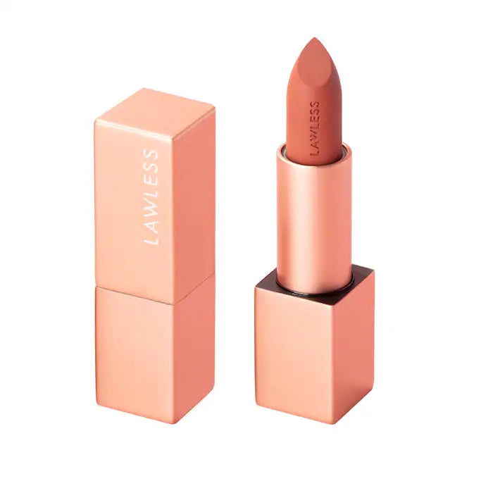 LAWLESS | Forget the Filler Lip-Plumping Line-Smoothing Satin Cream Lipstick