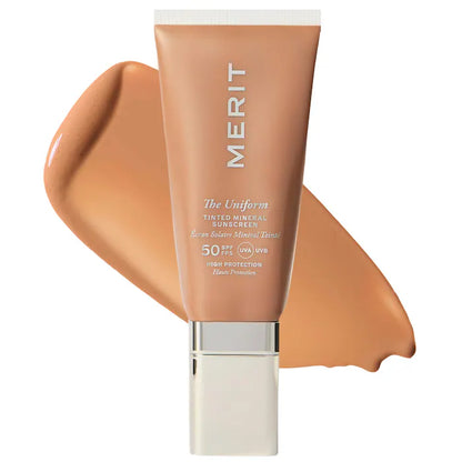 MERIT | The Uniform™ Tinted Mineral Sunscreen Broad Spectrum SPF 45