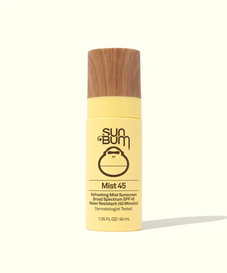 SunBum | Original SPF 45 Sunscreen Face Mist Travel Size