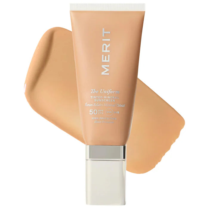 MERIT | The Uniform™ Tinted Mineral Sunscreen Broad Spectrum SPF 45