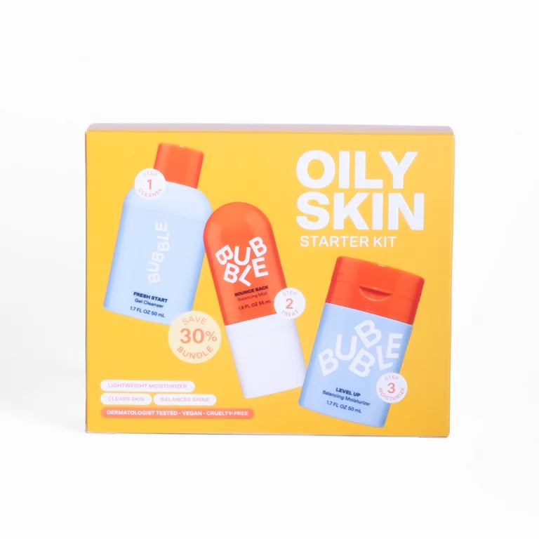 Bubble Skincare | Oily Skin Starter Kit