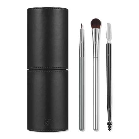 Real Techniques | Chrome Era Maxed Out Eye + Brow Makeup Brush Set