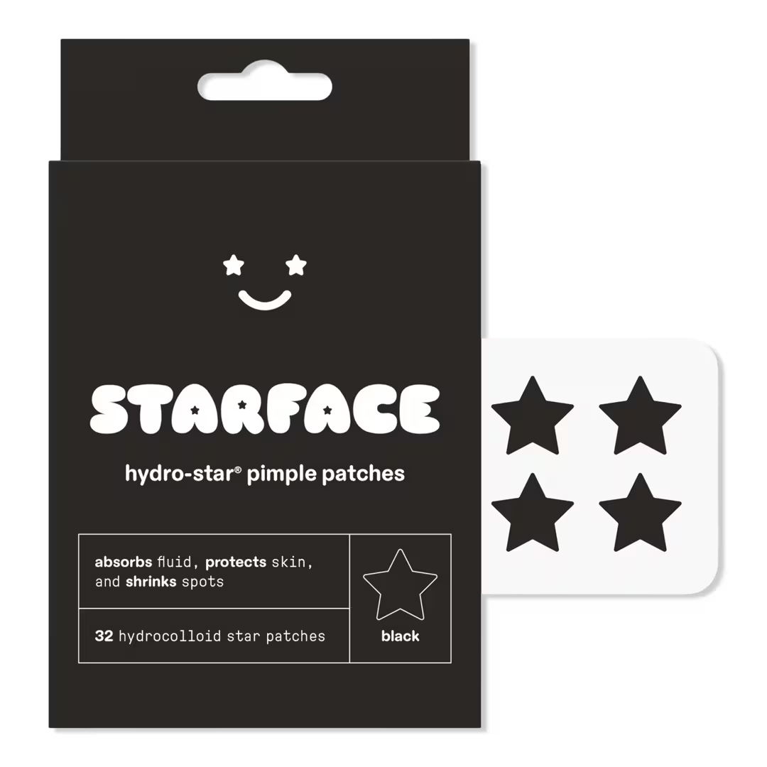 STARFACE | Hydro-Star Pimple Patches - Black