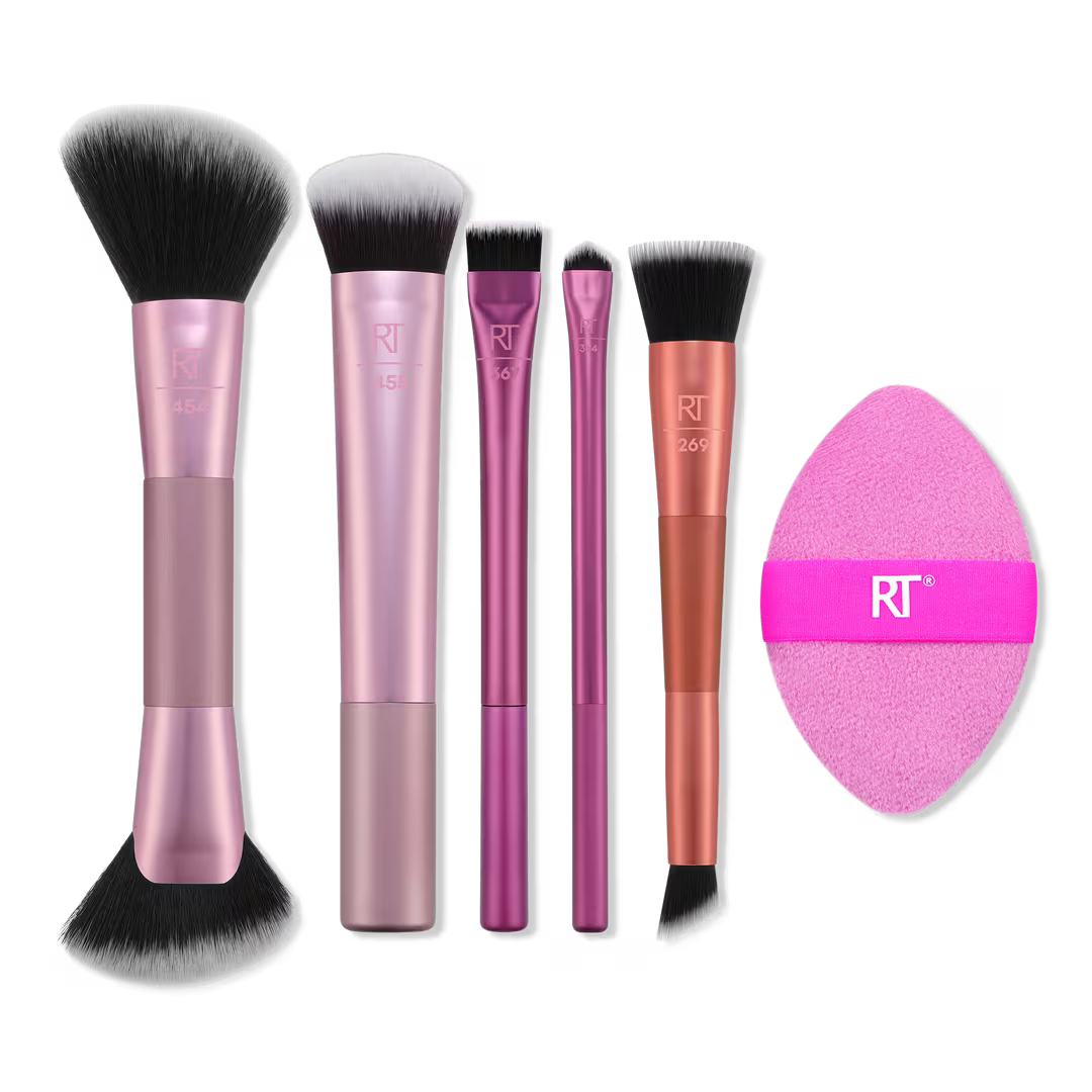 REAL TECHNIQUES | Big Blends Energy Brush + Dual-Sided Puff Set