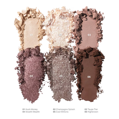 Morphe | ChromaPlus 6-Pan Eyeshadow Palette Rich Glitch
