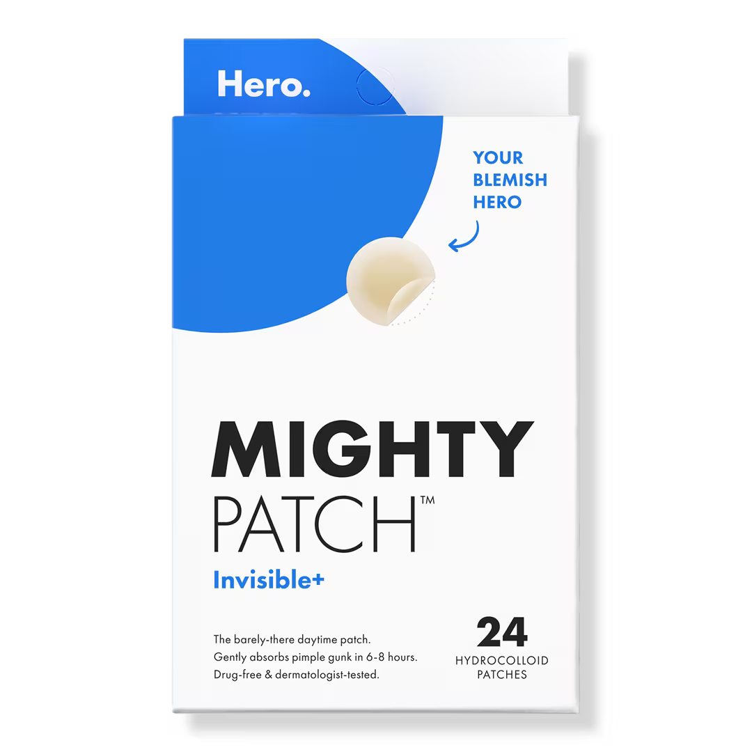 Hero Cosmetics | Mighty Patch Invisible+ Daytime Hydrocolloid Acne Pimple Patches