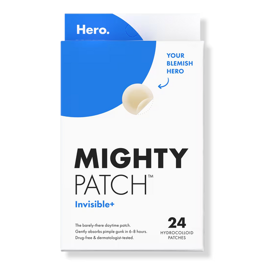Hero Cosmetics | Mighty Patch Invisible+ Daytime Hydrocolloid Acne Pimple Patches