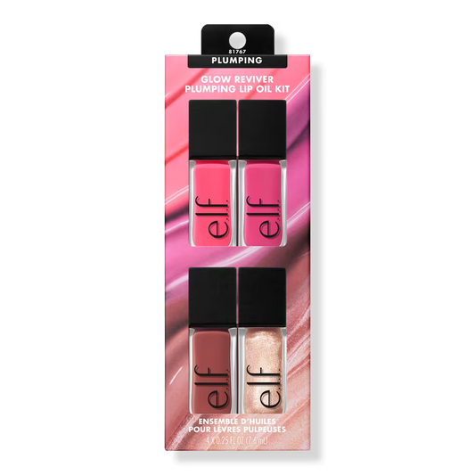 E.l.f. Cosmetics | Glow Reviver Plumping Lip Oil Kit