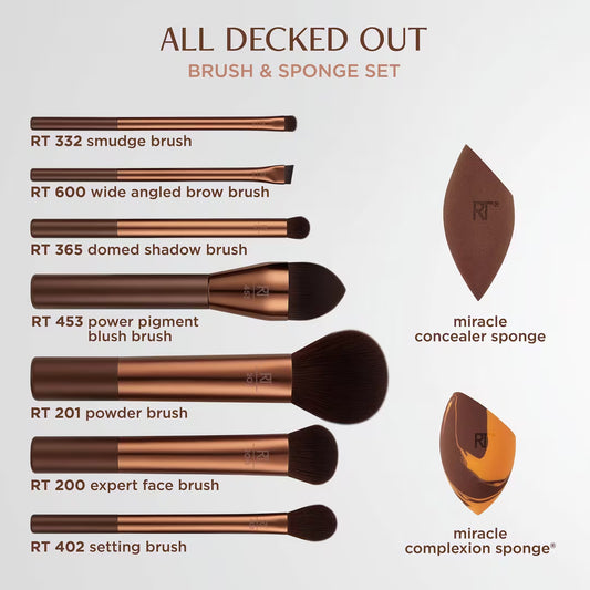 Real Techniques | All Decked Out Gift Set