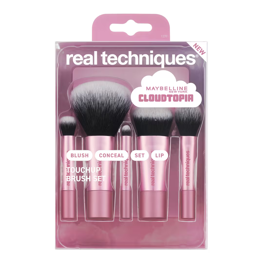 REAL TECHNIQUES | Cloudtopia Touchup Makeup Brush Set