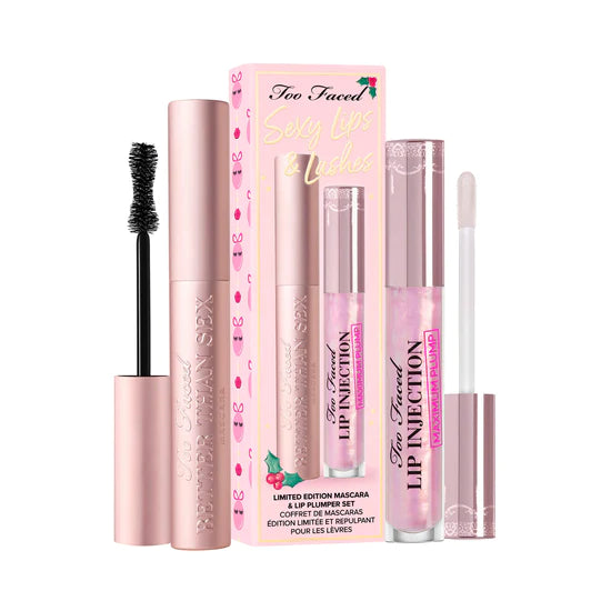 Too Faced | SEXY LIPS & LASHES MASCARA AND LIP PLUMPER SET