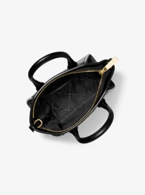 Michael Kors | Avril Extra-Small Leather and Suede Satchel