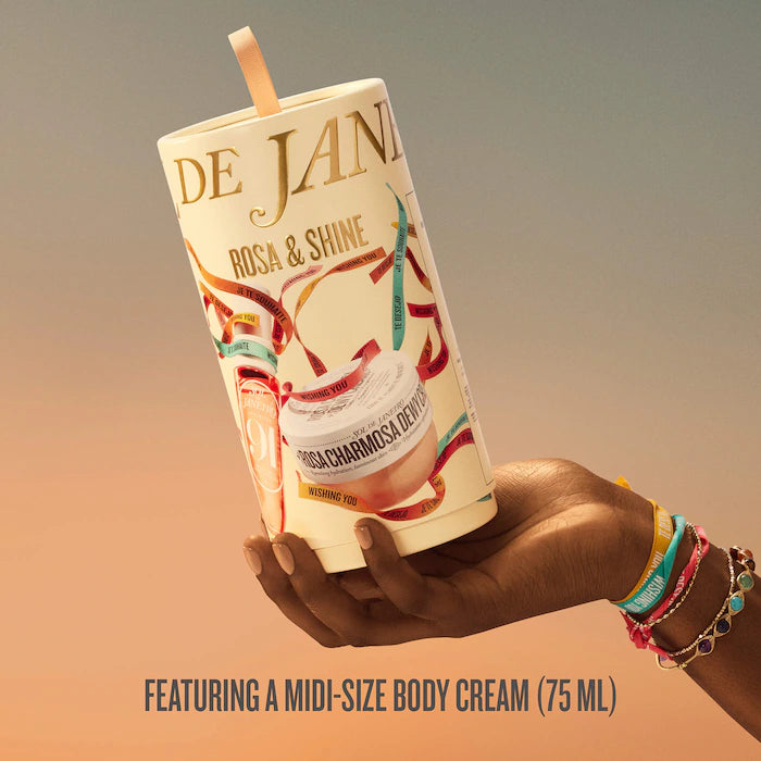 Sol de Janeiro | Rosa & Shine Dewy Body Cream & Floral Gourmand Fragrance Duo