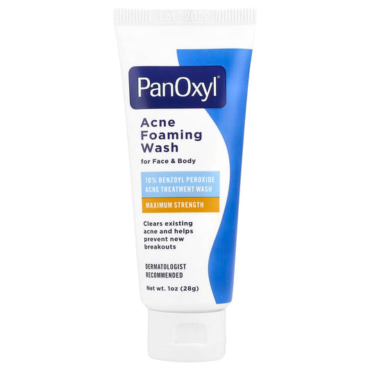 PanOxyl | Acne Foaming Wash for Face and Body Trial Size