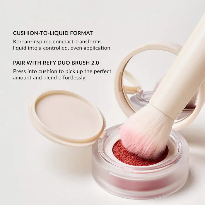 REFY | Water Blush Liquid Cushion with Ceramides