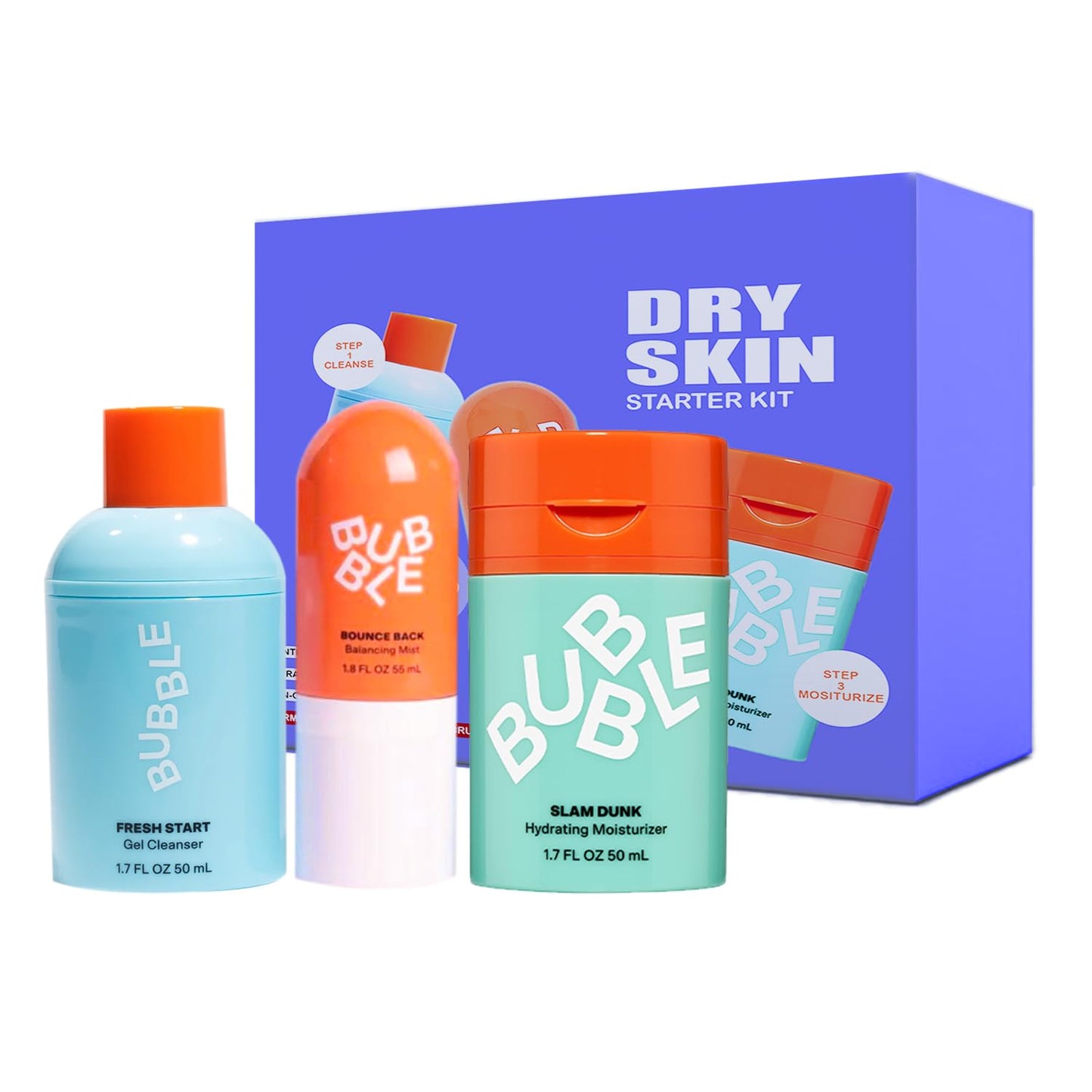 Bubble Skincare | Dry Skin Starter Kit