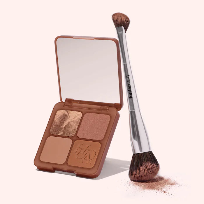 HUDA BEAUTY | Dual-Ended Bronze & Contour Brush