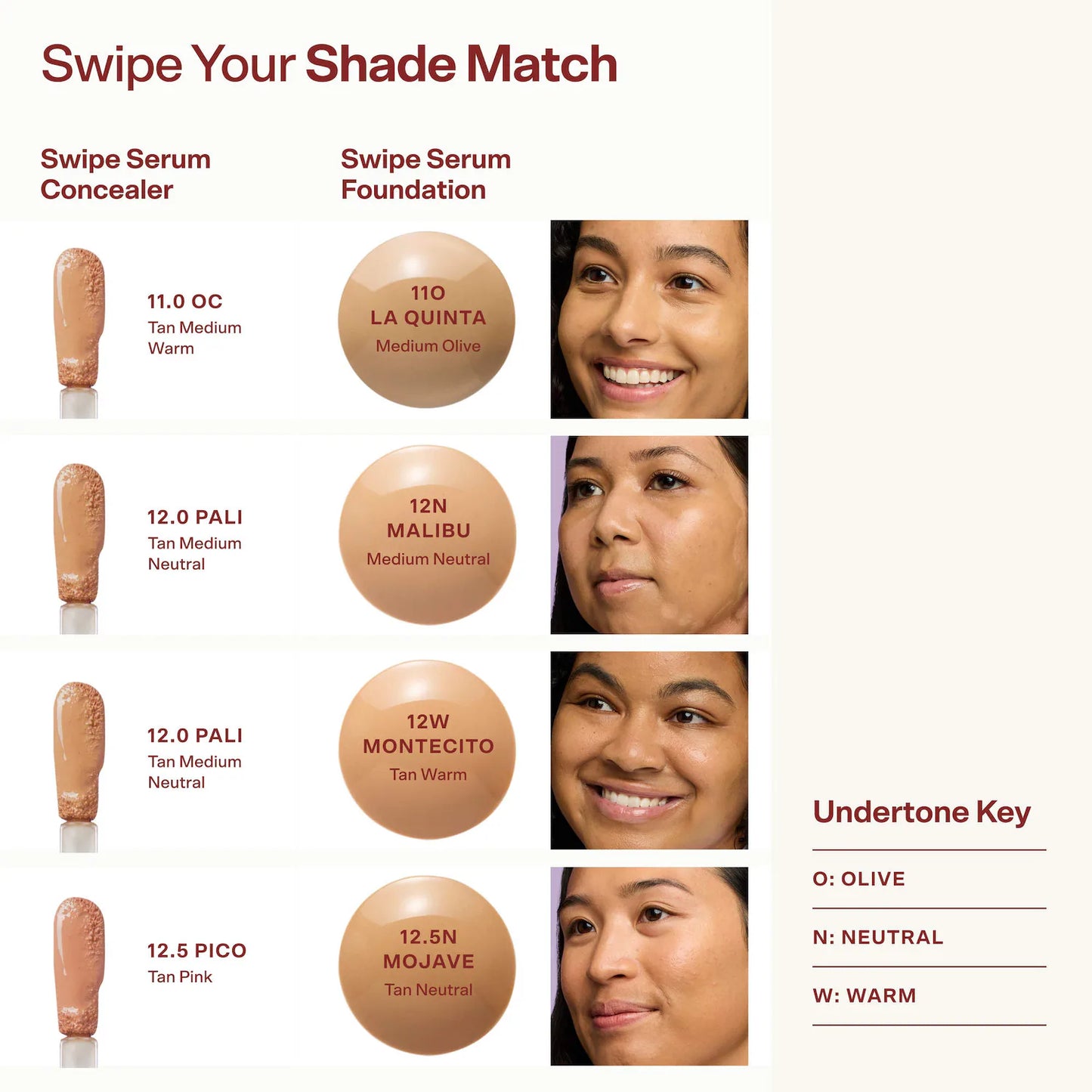 Tower 28 Beauty | Swipe Serum Non-Acnegenic Foundation with Medium Buildable Coverage