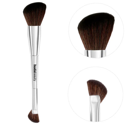 HUDA BEAUTY | Dual-Ended Bronze & Contour Brush