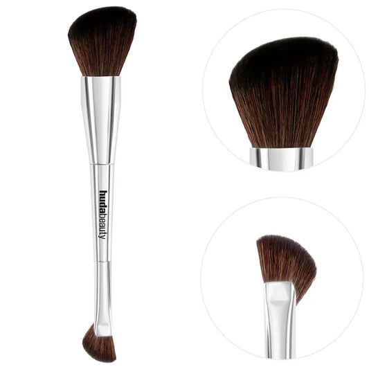 HUDA BEAUTY | Dual-Ended Bronze & Contour Brush