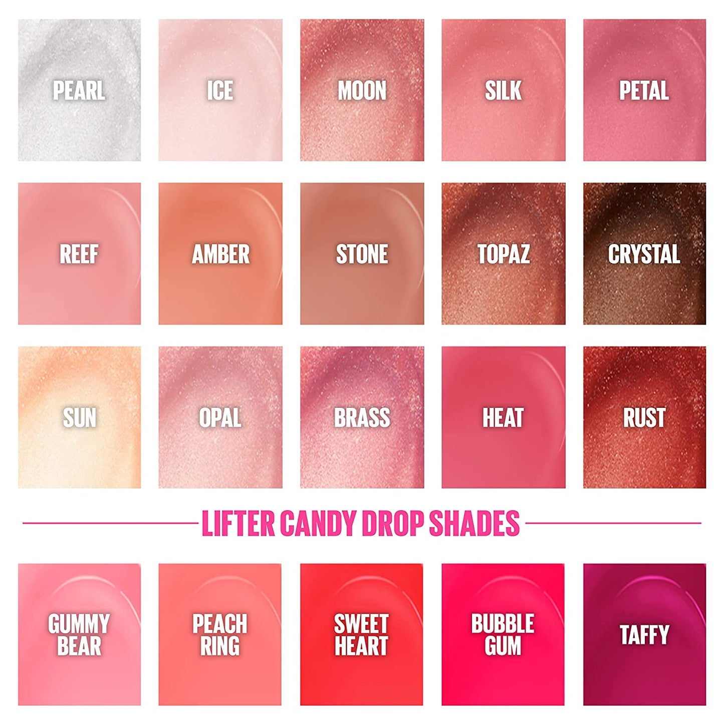 Maybelline | LIFTER GLOSS CANDY DROP SHADES