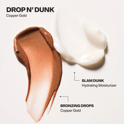 e.l.f. Cosmetics x Bubble | Drop N’ Dunk Bronzing Drops + Slam Dunk Hydrating Moisturizer