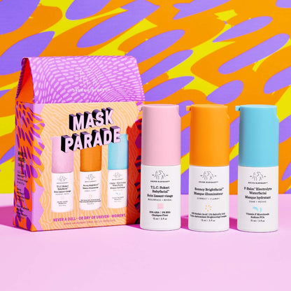 Drunk Elephant | Face Mask Parade Trio