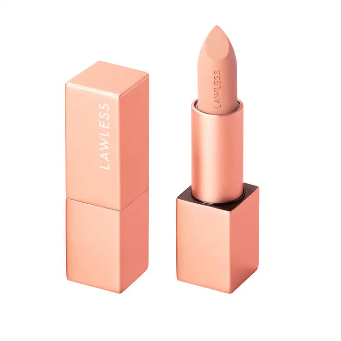 LAWLESS | Forget the Filler Lip-Plumping Line-Smoothing Satin Cream Lipstick