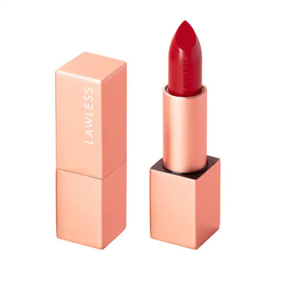 LAWLESS | Forget the Filler Lip-Plumping Line-Smoothing Satin Cream Lipstick