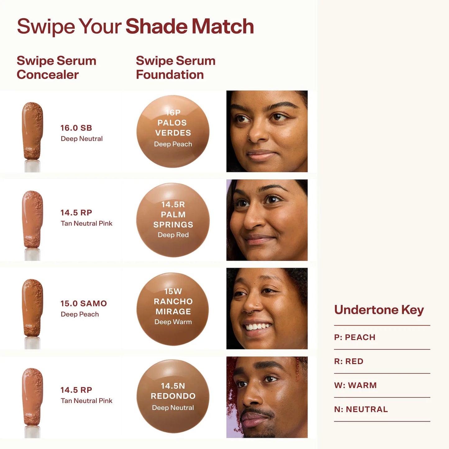 Tower 28 Beauty | Swipe Serum Non-Acnegenic Foundation with Medium Buildable Coverage