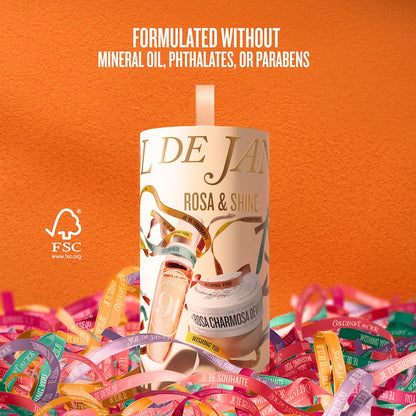 Sol de Janeiro | Rosa & Shine Dewy Body Cream & Floral Gourmand Fragrance Duo
