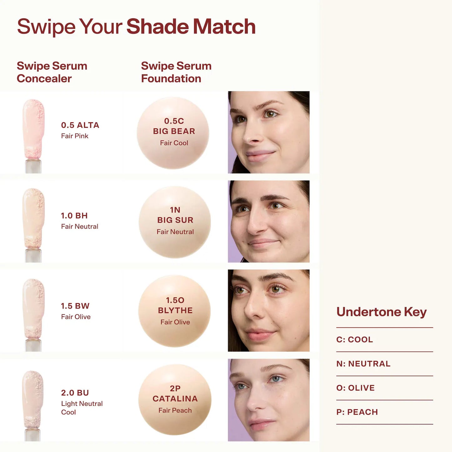 Tower 28 Beauty | Swipe Serum Non-Acnegenic Foundation with Medium Buildable Coverage