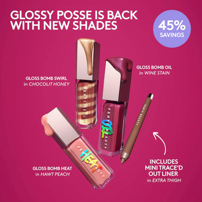 Fenty Beauty by Rihanna | Glossy Posse IX 4-Piece Lip Makeup Gift Set