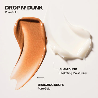 e.l.f. Cosmetics x Bubble | Drop N’ Dunk Bronzing Drops + Slam Dunk Hydrating Moisturizer