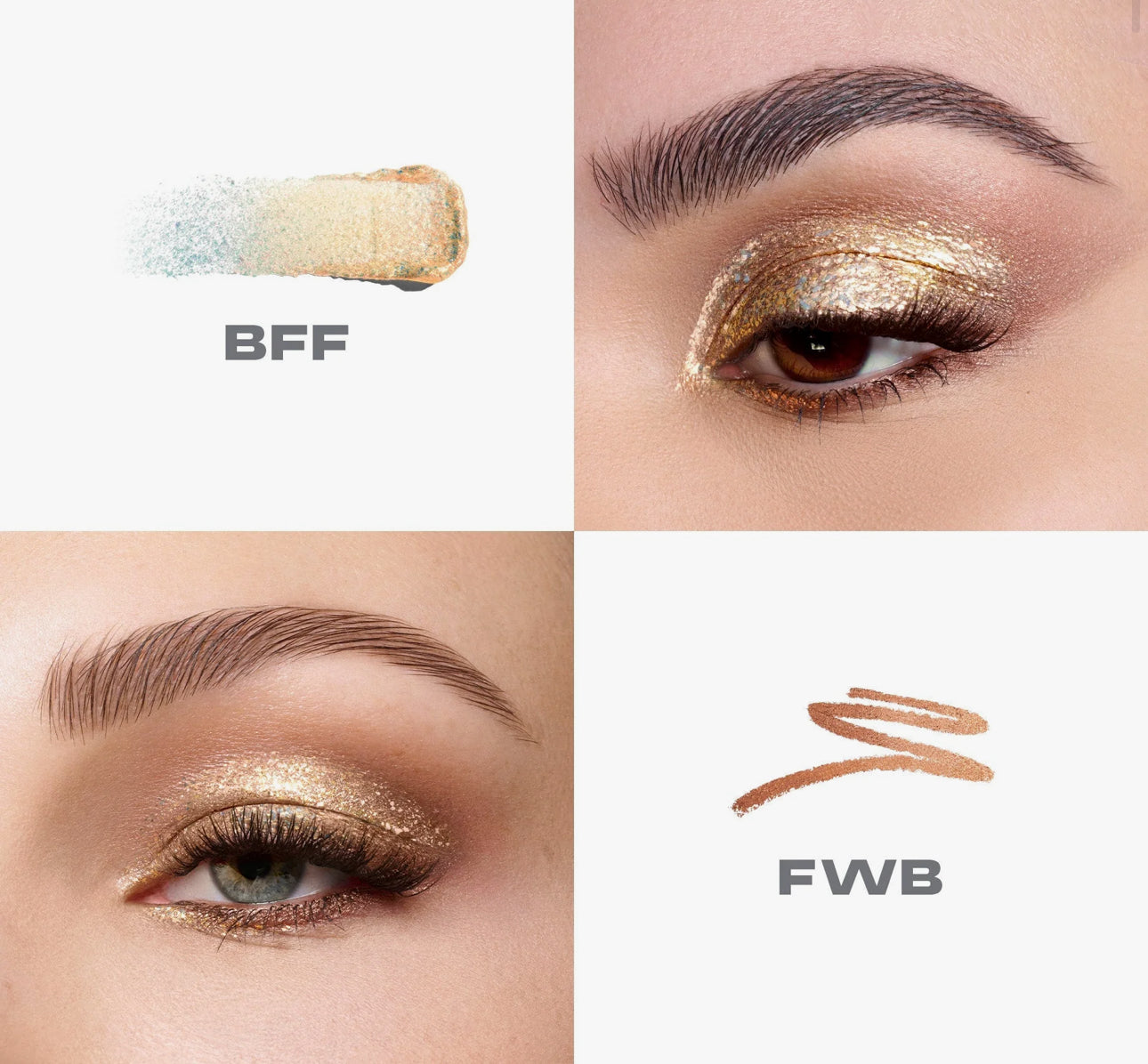 Morphe | Mixed Signals Dual-Ended Cream & Liquid Shadow Stick - BFF/FWB