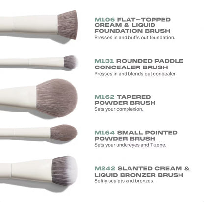 Morphe | Portrait Mode 5-Piece Face Brush Set