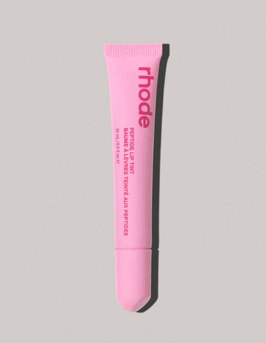 Rhode | peptide lip tint LIMITED EDITION FLAVOR. Jelly Bean - shimmery, sheer pink