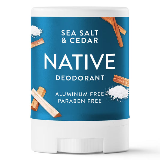 Native | Mini Deodorant - Sea Salt & Cedar