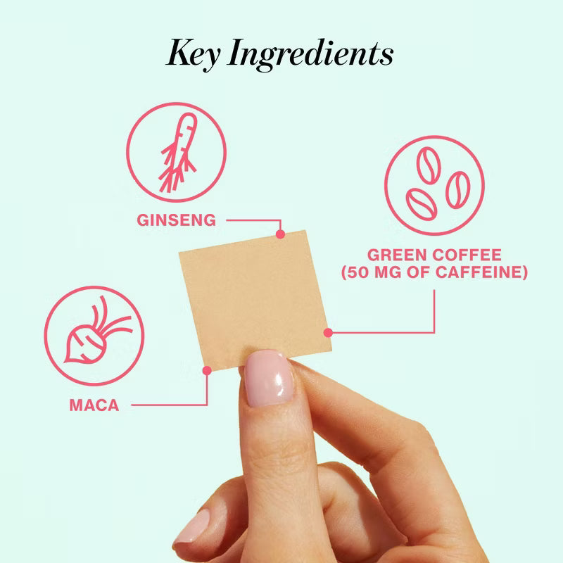 Love Wellness | Energy Quick Melt Strips - Energy Support - Berry - 15ct