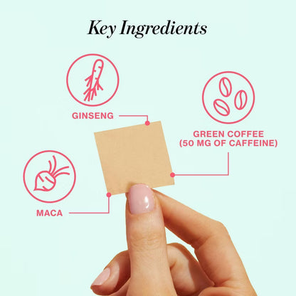 Love Wellness | Energy Quick Melt Strips - Energy Support - Berry - 15ct