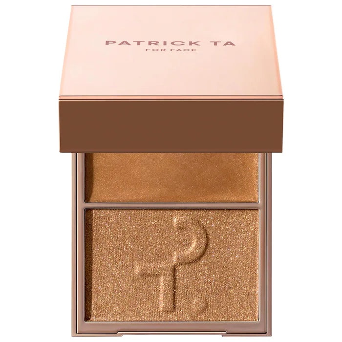 PATRICK TA | Major Glow Crème & Powder Light Reflecting Translucent Highlighter Duo