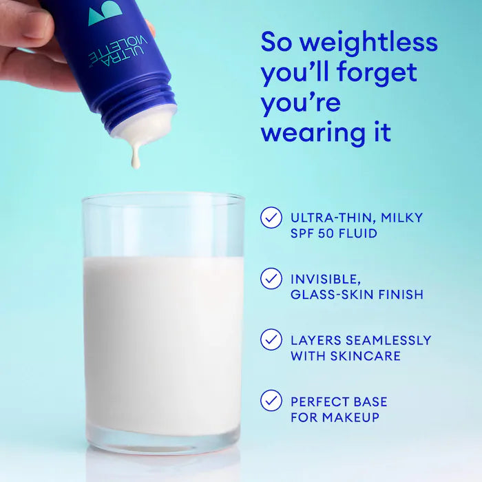 Ultra Violette | Fave Screen SPF 50 Lightweight Milky Face Sunscreen with Bemotrizinol