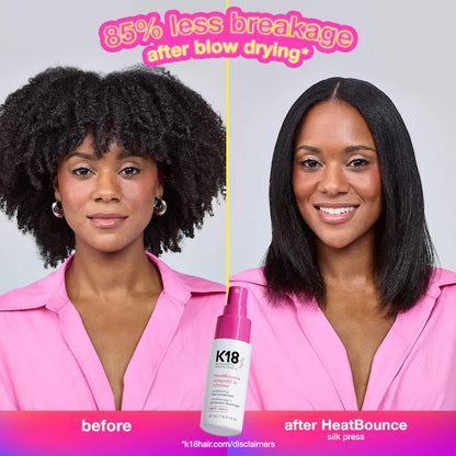 K18 Biomimetic Hairscience | Repair + Protect Mini Leave-In Molecular Repair Mask & HeatBounce Leave-In Conditioner Gift Set