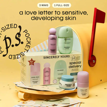 Sincerely Yours | P.S. Special Delivery - Mini Skincare Essentials Kit